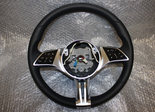 Steering wheel leather - wheel,