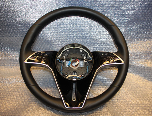 Leather steering wheel - steering,